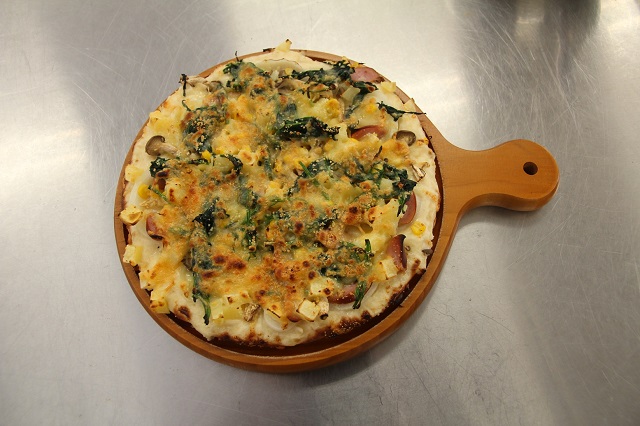 秋じゃがでグラタンピザを作ろう