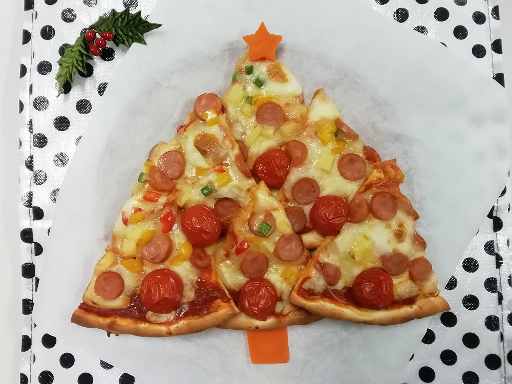 クリスマスピザ