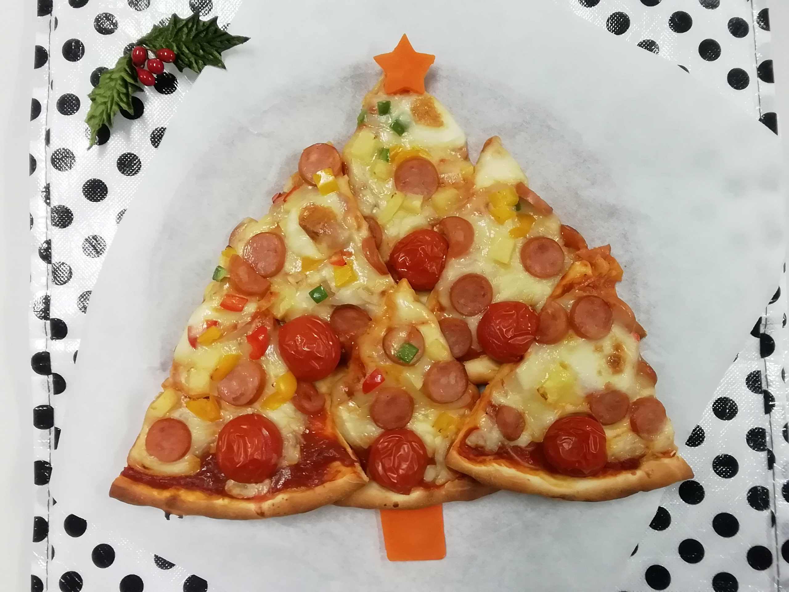 クリスマスピザ