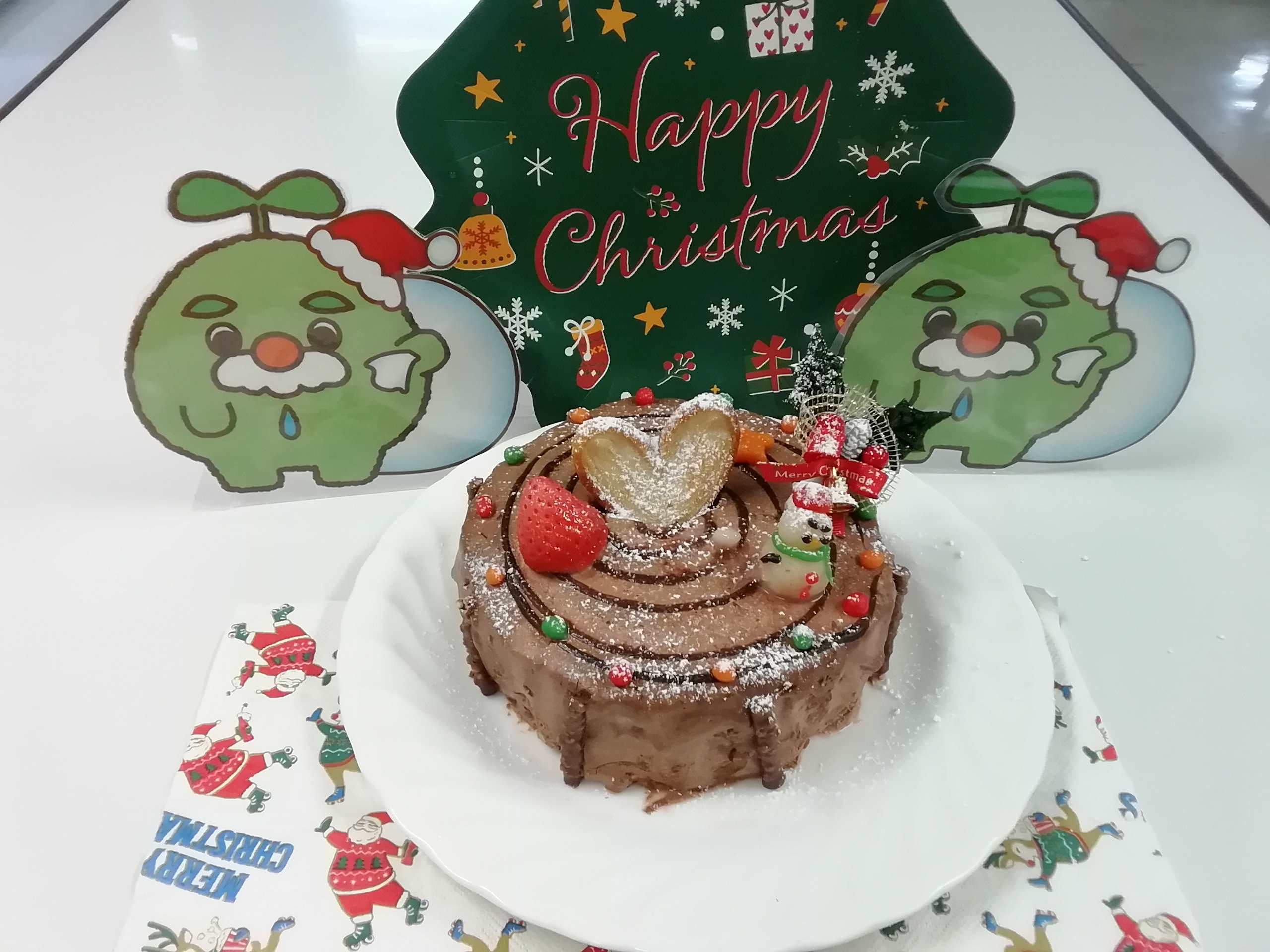 【抽選】切り株のXmasケーキ作り