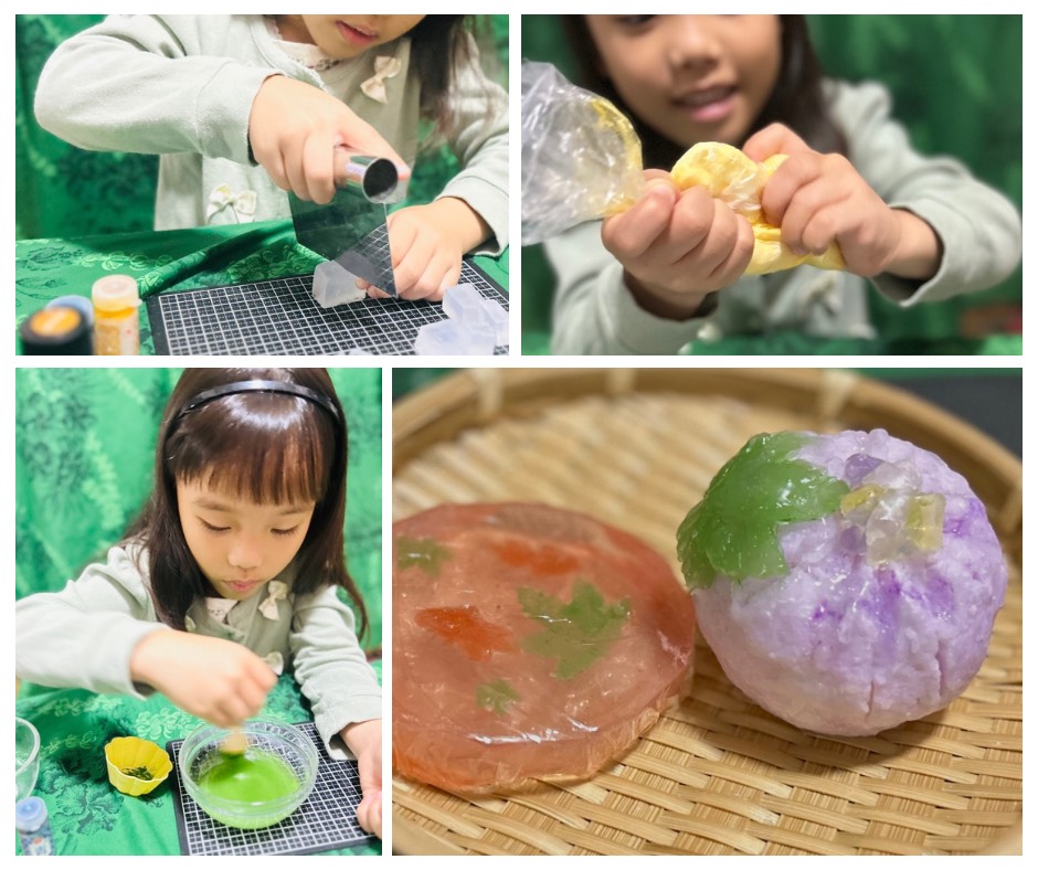 きんもくせい香るアロマせっけん ～和スイーツせっけんをつくろう～