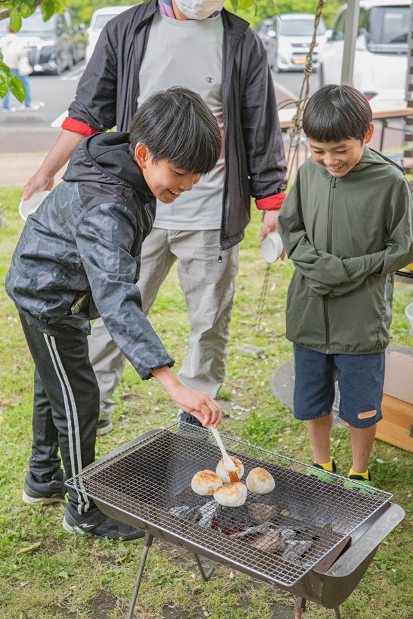 （当日受付）黒豚みそ焼きおにぎり