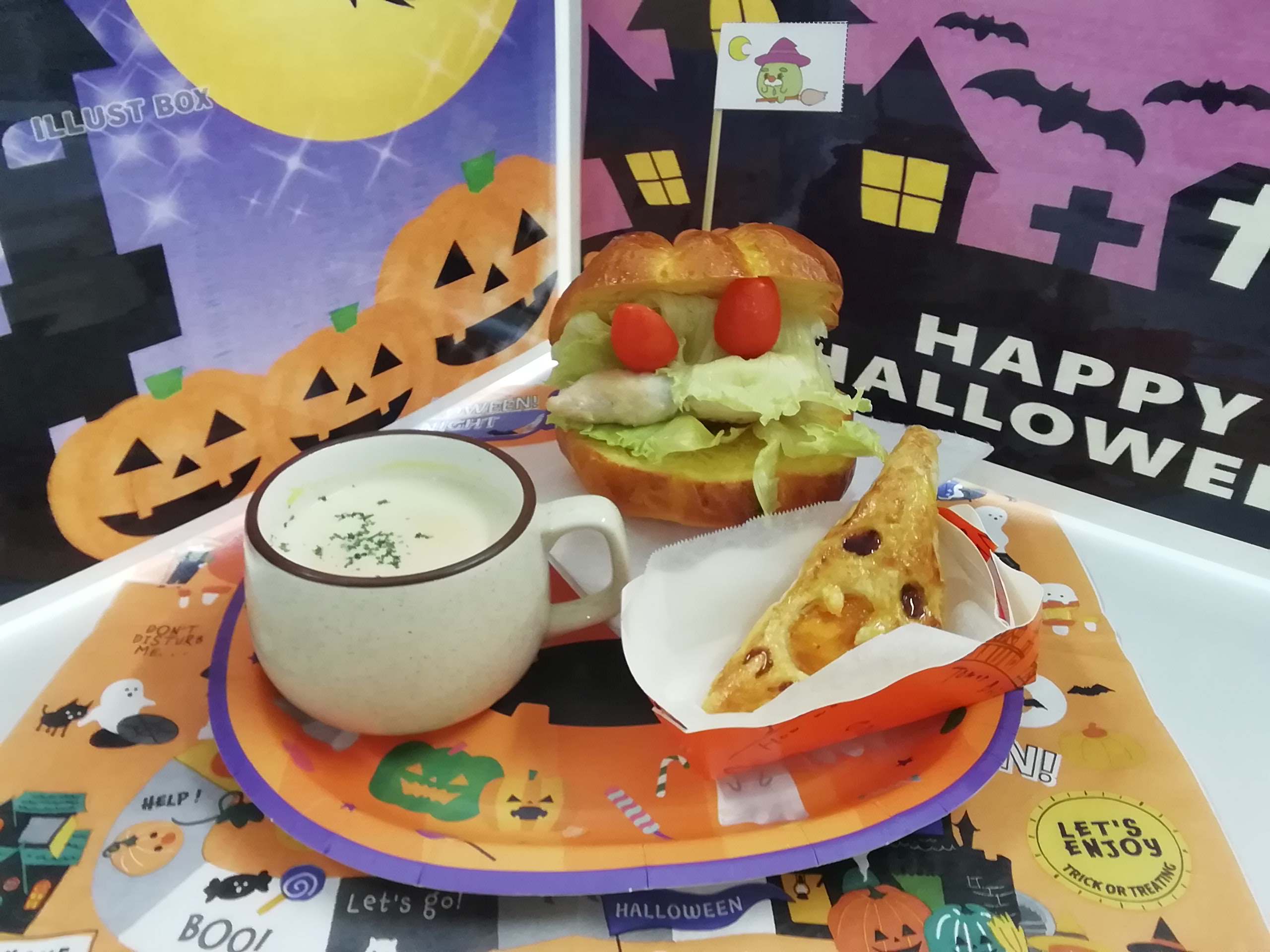 かぼちゃdeカフェランチ作り
