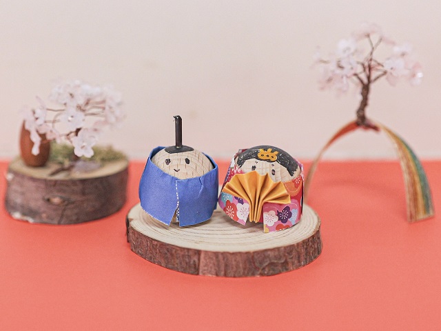 （当日受付）ペタペタかきかきひな人形づくり