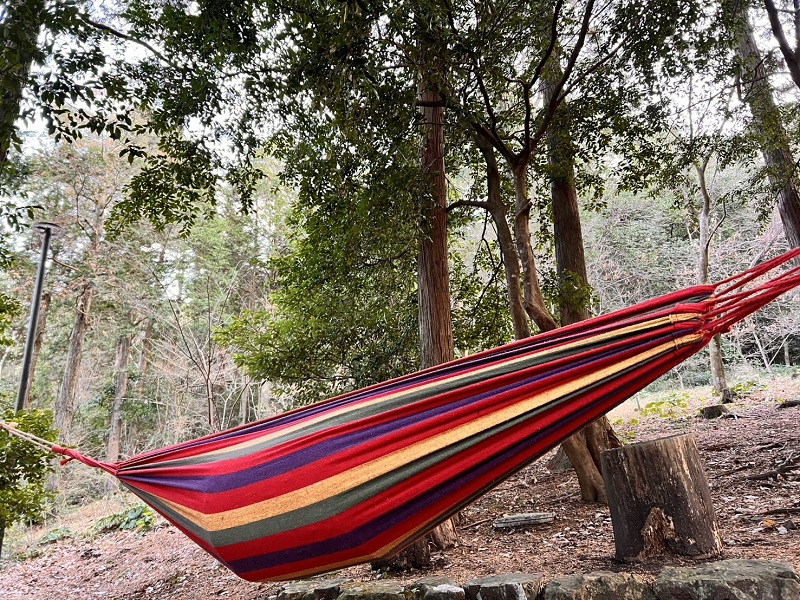 はじめてのハンモック設営