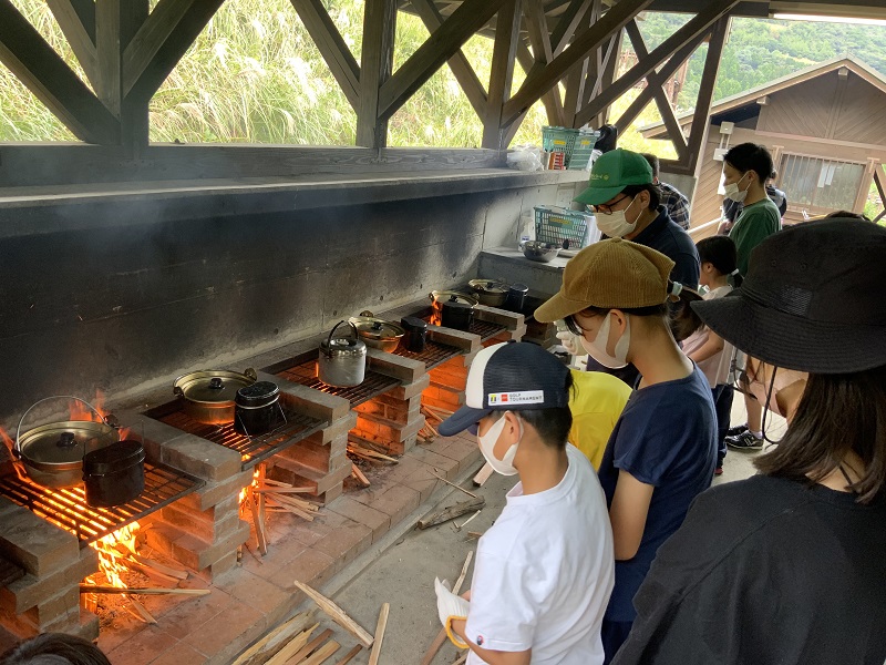 作れるようになろう！ 屋外でキャンプカレー作り！