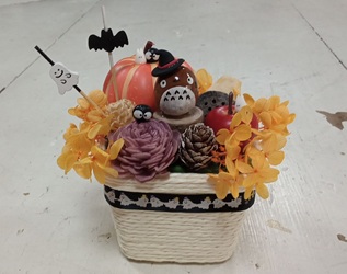 ハロウィンバスケット
